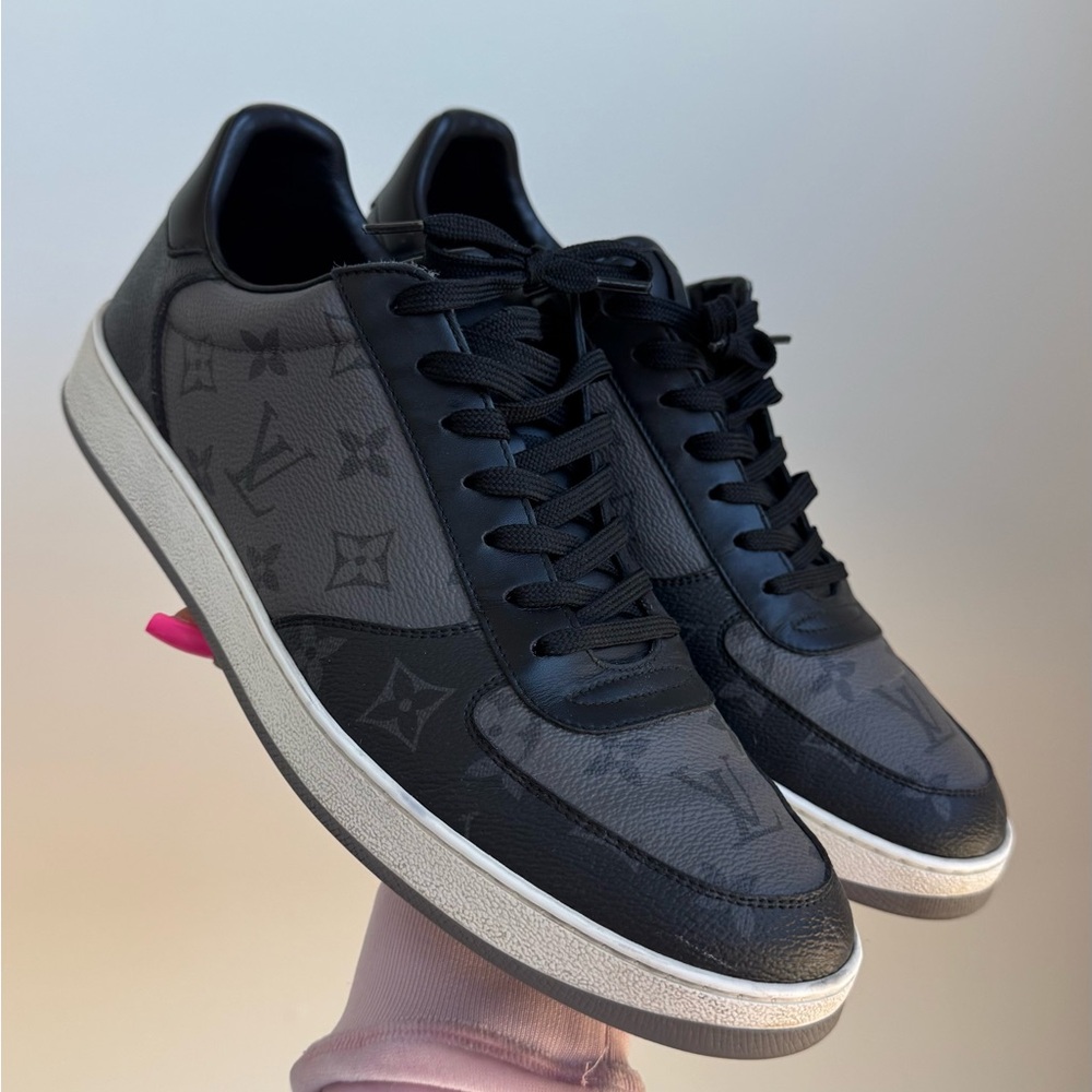 Men's Black Gray Louis Vuitton Sneakers